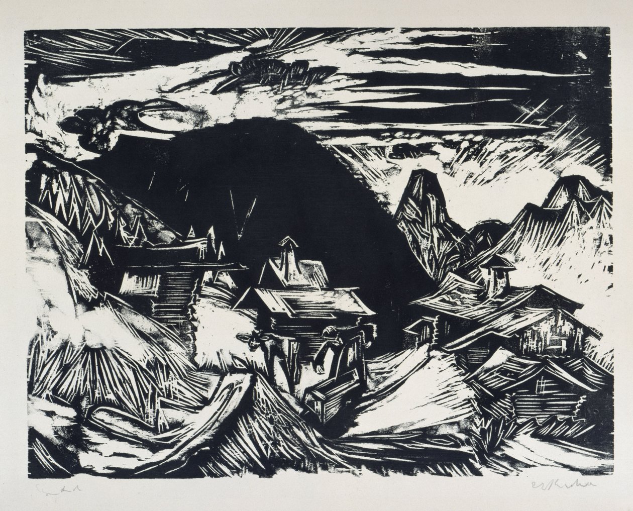 Stafelalp - Ernst Ludwig Kirchner
