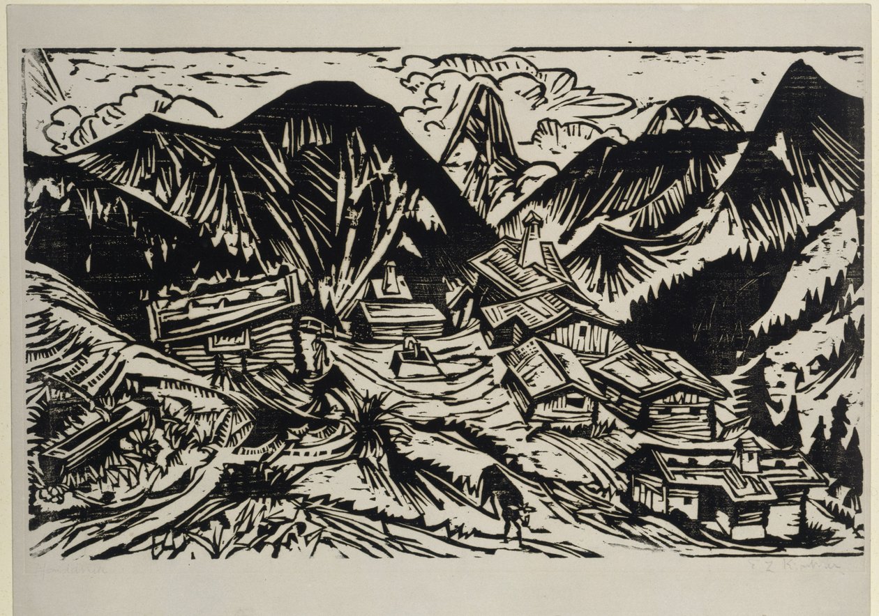 Stafelalp - Ernst Ludwig Kirchner