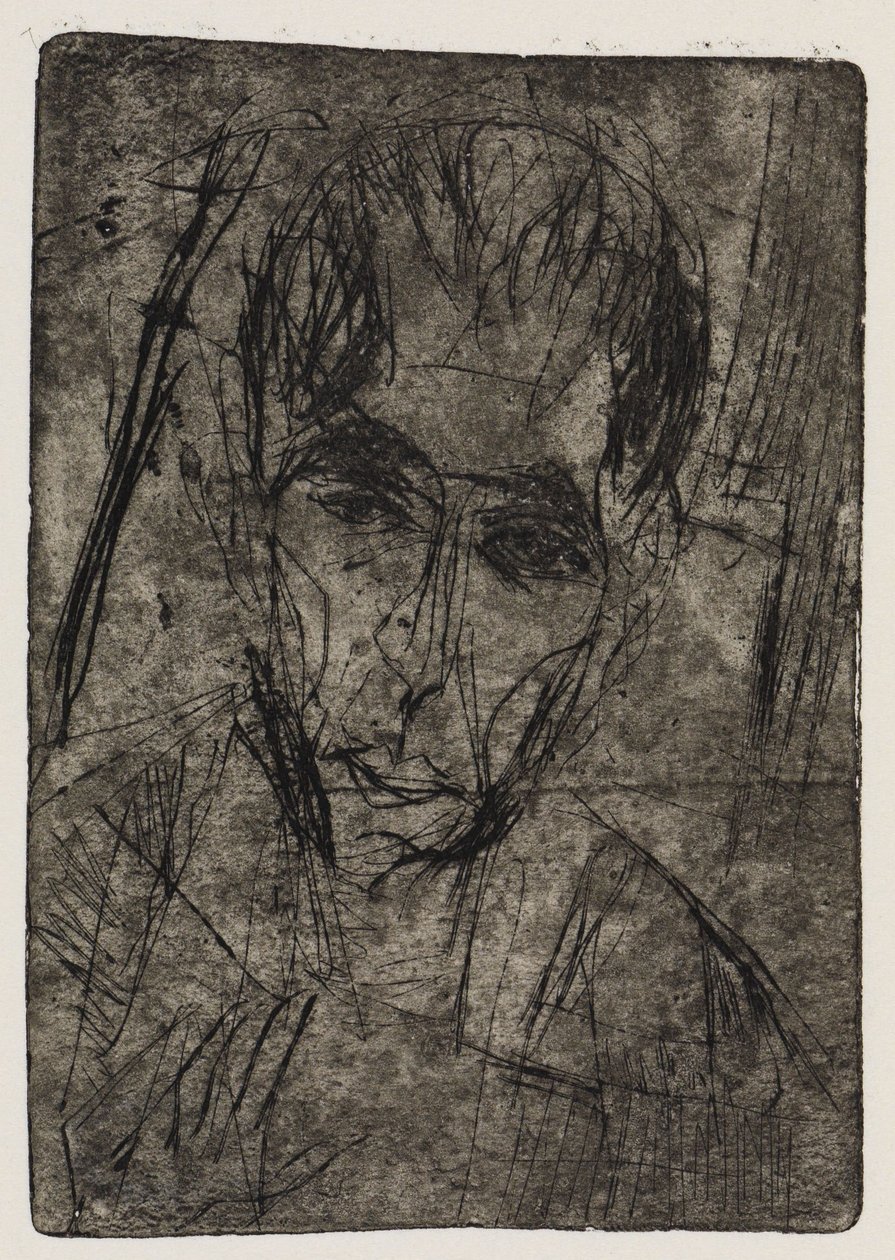 Virage / Portrait de Wilhelmine Julow I - Ernst Ludwig Kirchner