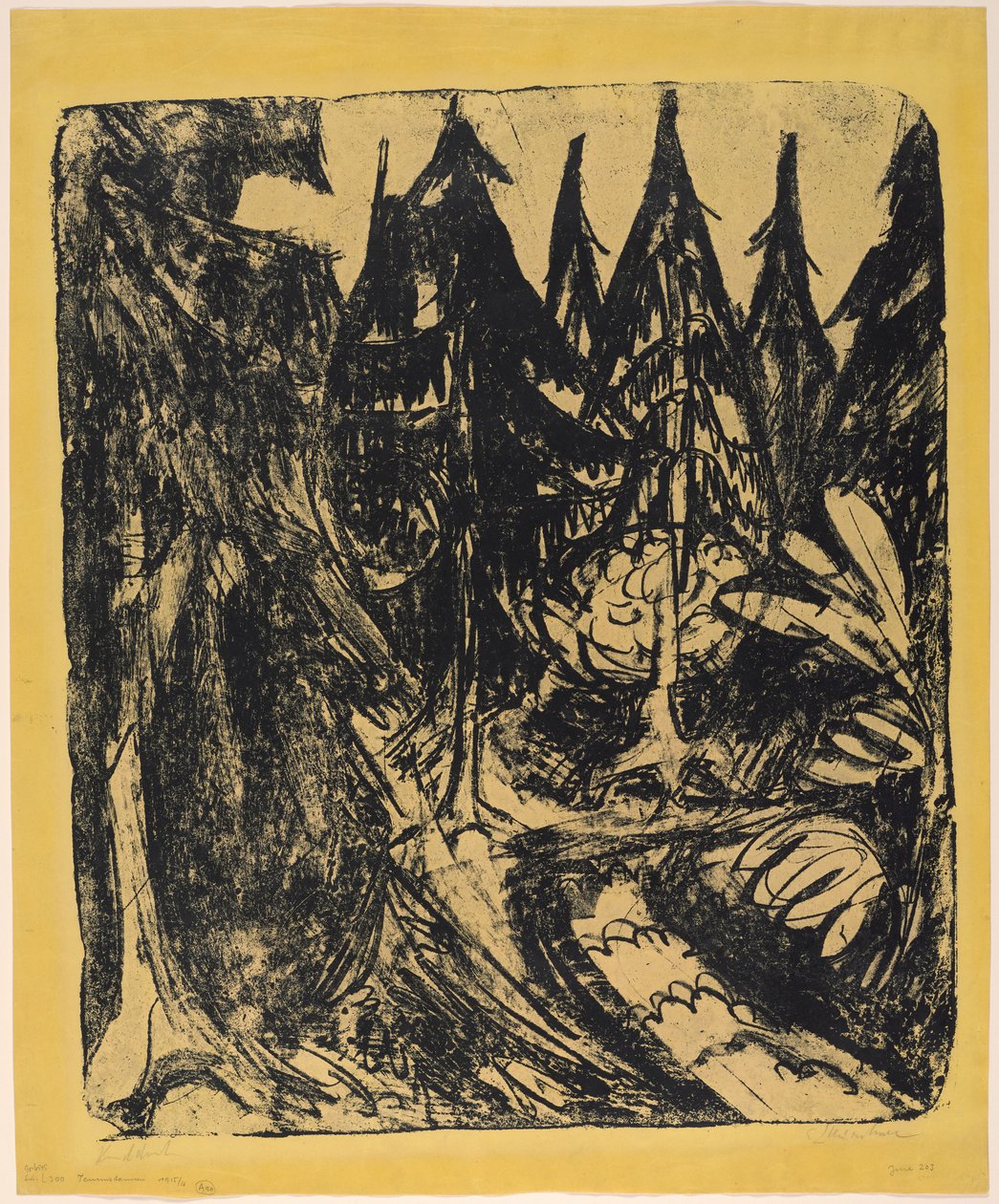 Taunustannen - Ernst Ludwig Kirchner