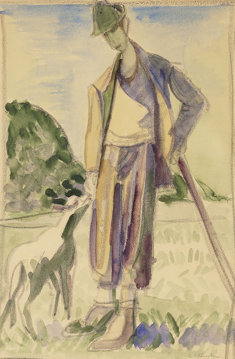 Le Berger - Ernst Ludwig Kirchner