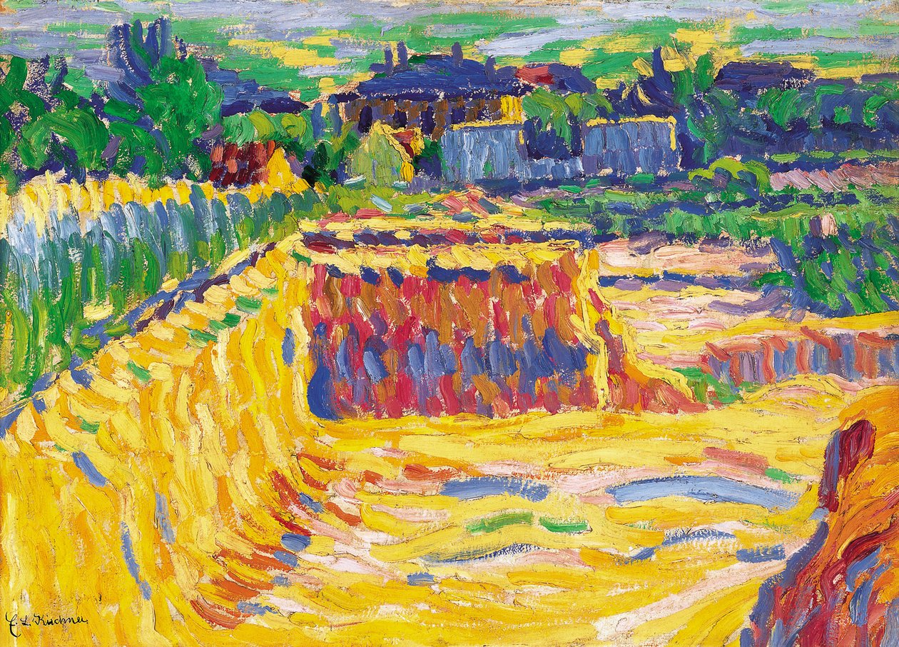 La fosse de limon, vers 1906 - Ernst Ludwig Kirchner