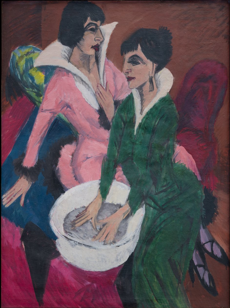 Deux femmes près d
