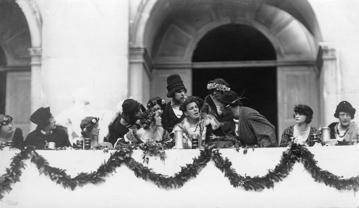 Représentation de Jedermann, Festival de Salzbourg, Autriche, 20e siècle - Ernst Maier