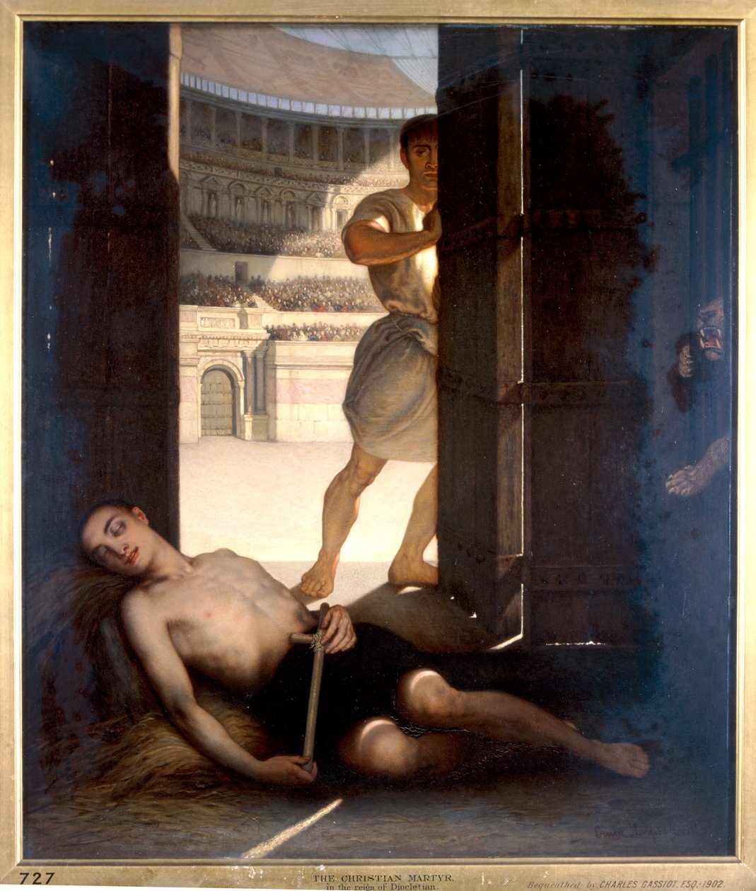 Un martyr chrétien - Ernst Slingeneyer