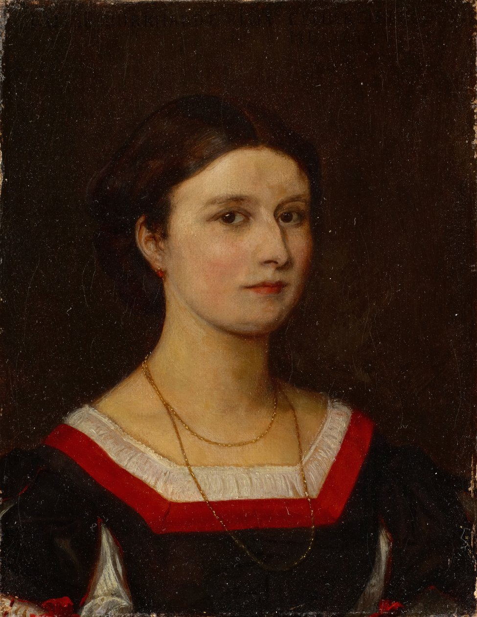 Portrait de Luise Bachofen-Burckhardt - Ernst Stückelberg