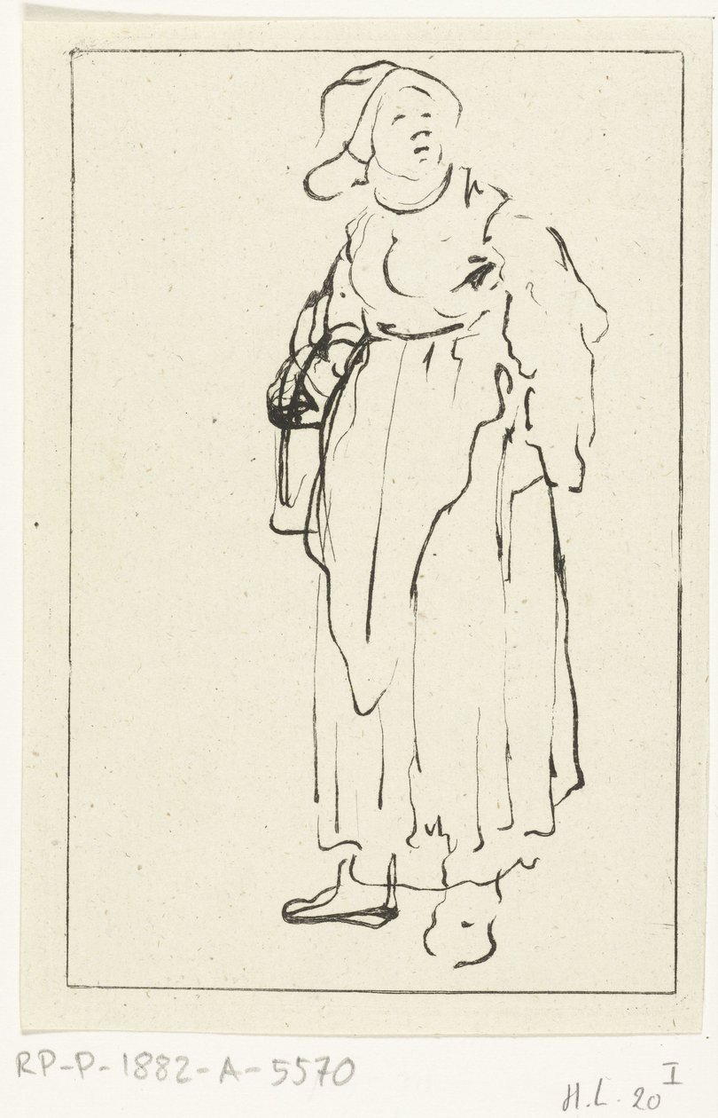 Paysanne debout - Ernst Willem Jan Bagelaar