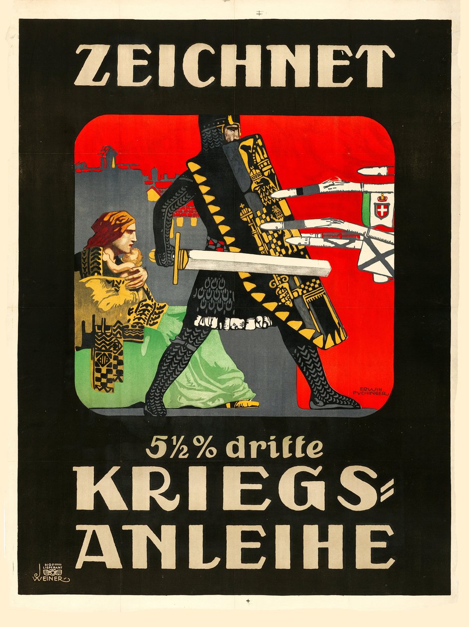 Souscrivez au troisième emprunt de guerre! - Erwin Puchinger
