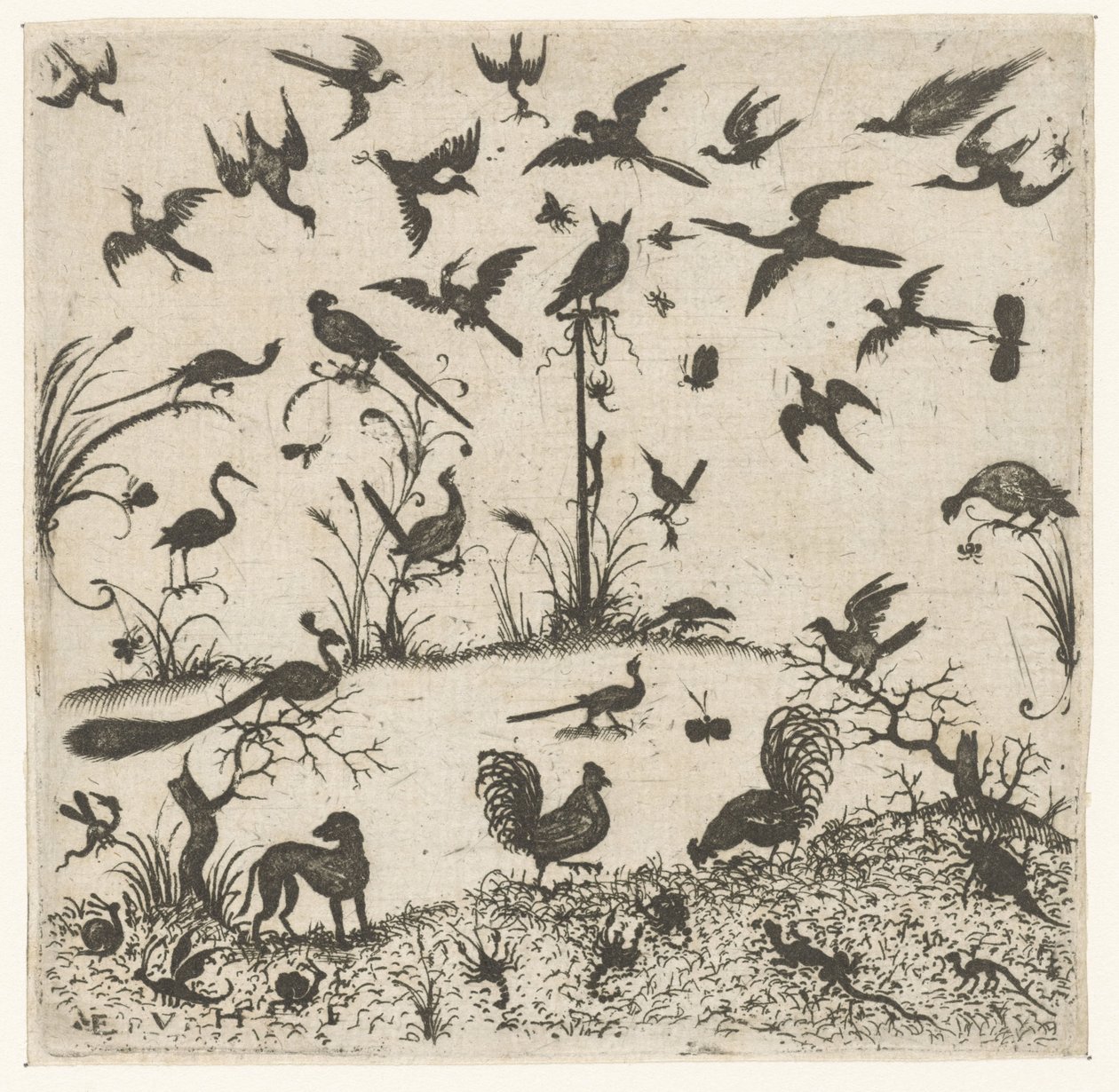 Oiseaux - Esaias van Hulsen
