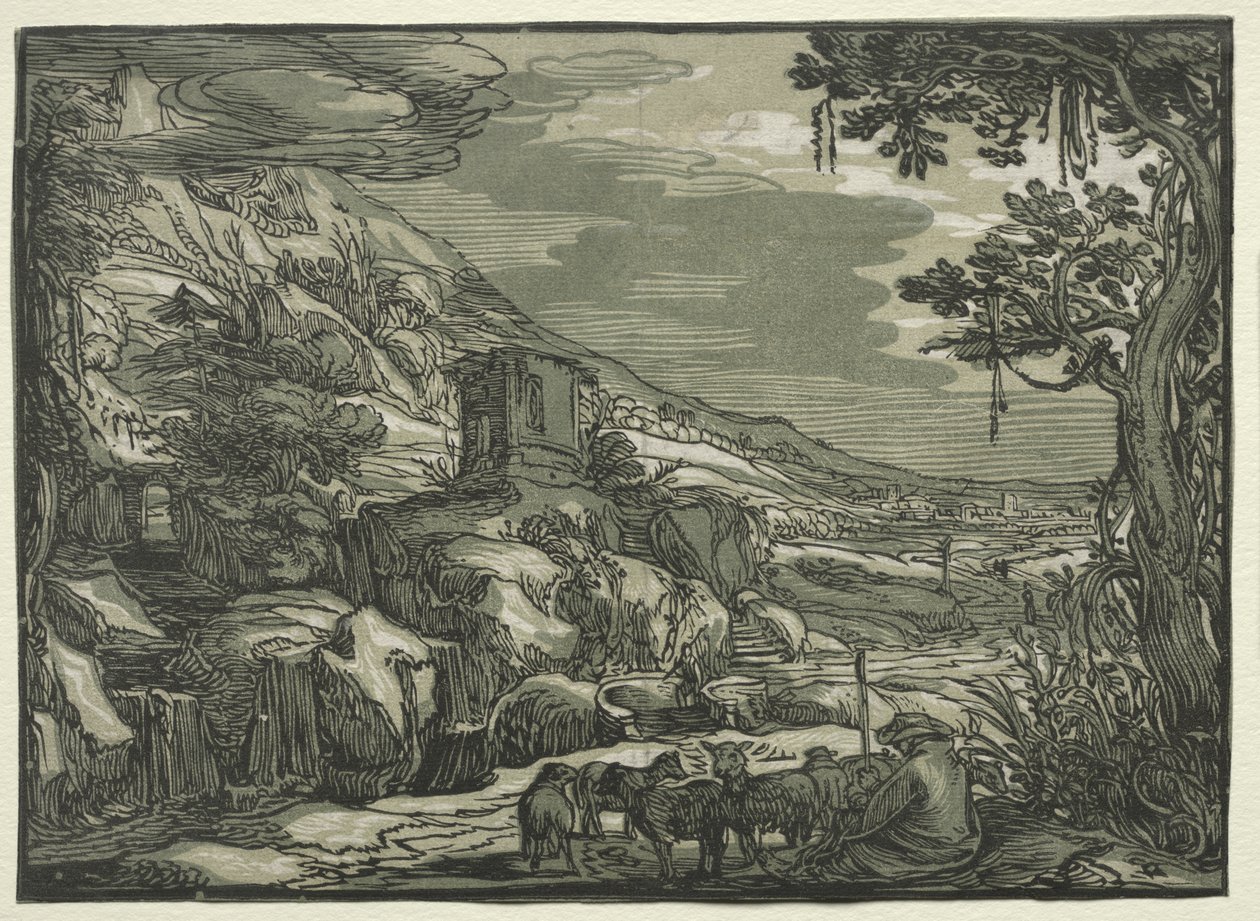 Paysage arcadien - Esaias van de Velde