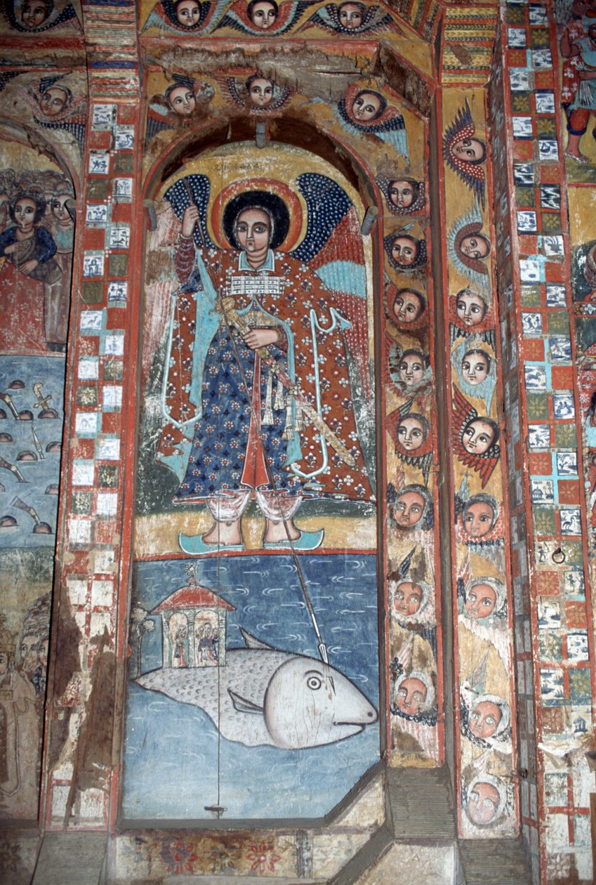 Ange, fresque de l