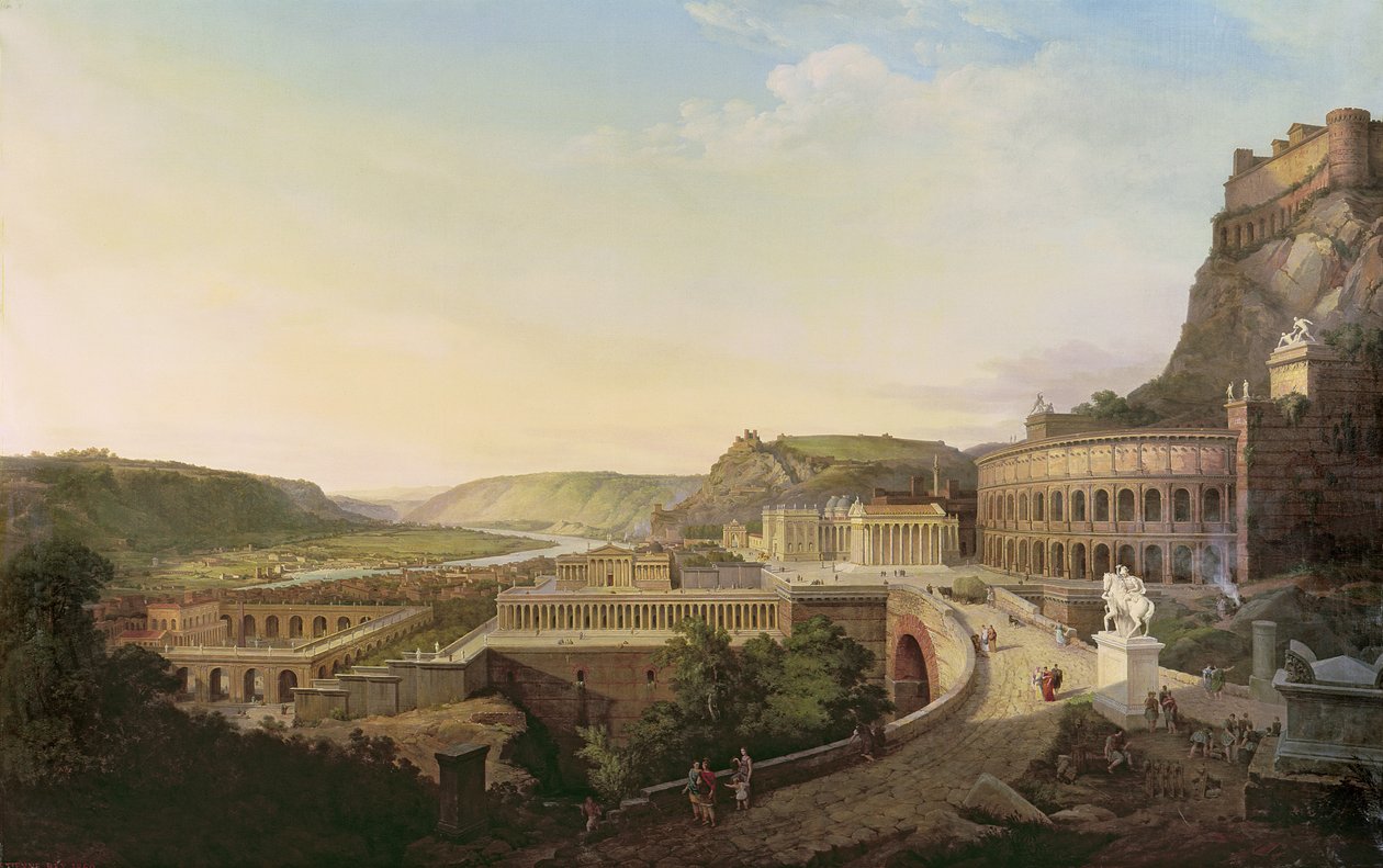 Vue de Vienne à l
