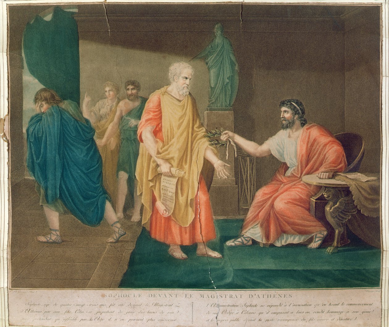 Sophocle (c.496-405 av. J.-C.) à l
