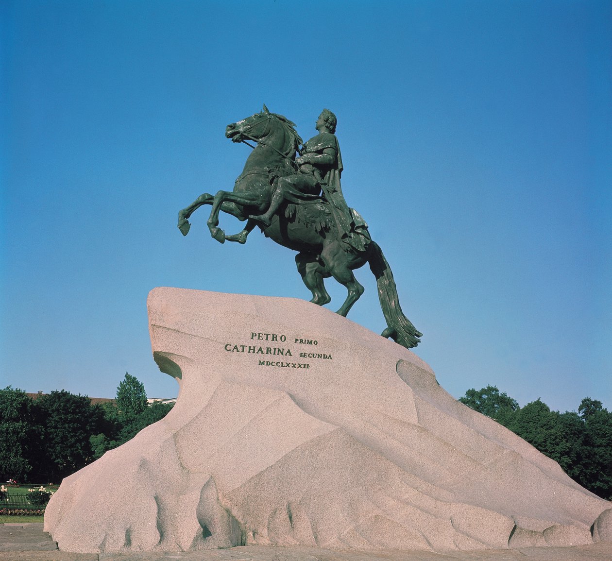 Statue équestre de Pierre Ier (1672-1725) le Grand, 1782 - Etienne Maurice Falconet