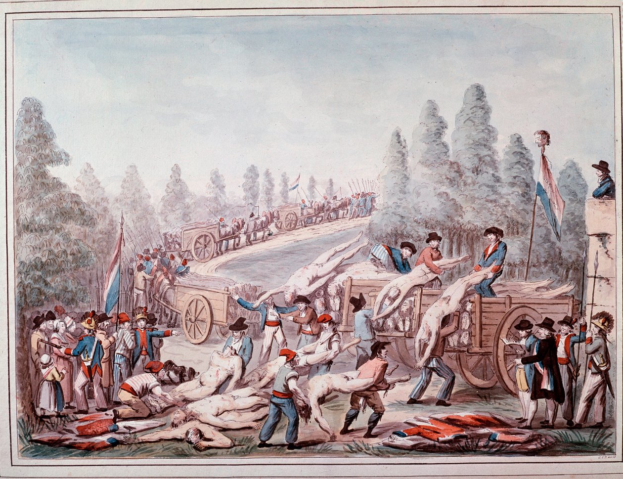 Transport de cadavres pendant la Révolution - Etienne Bericourt