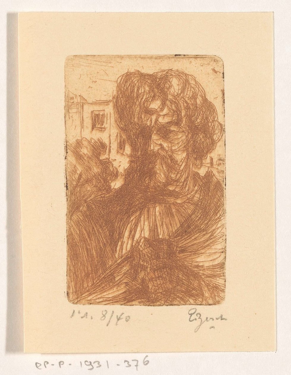 Judas (Oberammergau) - Etienne Bosch (signed by artist)