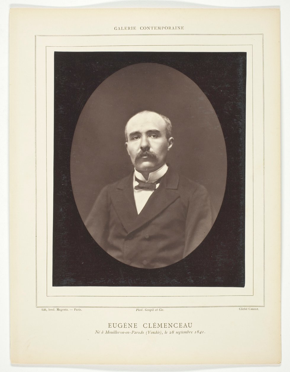 Eugène Clémenceau - Etienne Carjat