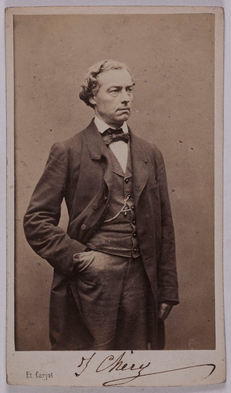 Portrait de Jules Chéry (1817-1910), acteur - Etienne Carjat