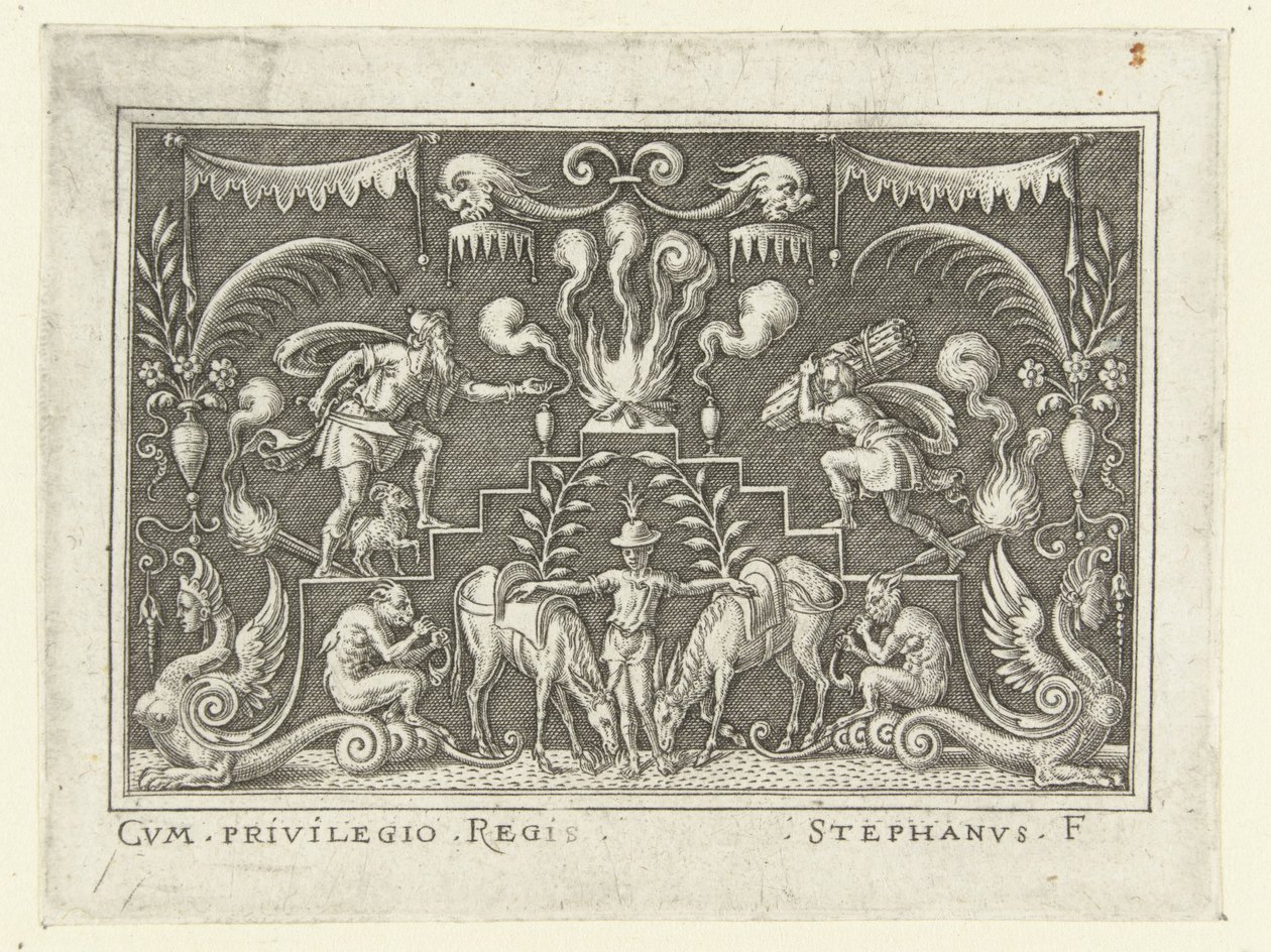 Abraham va sacrifier Isaac - Etienne Delaune