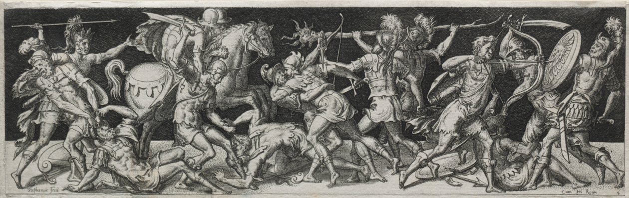 Combats et Triomphes, probablement années 1560 - Etienne Delaune