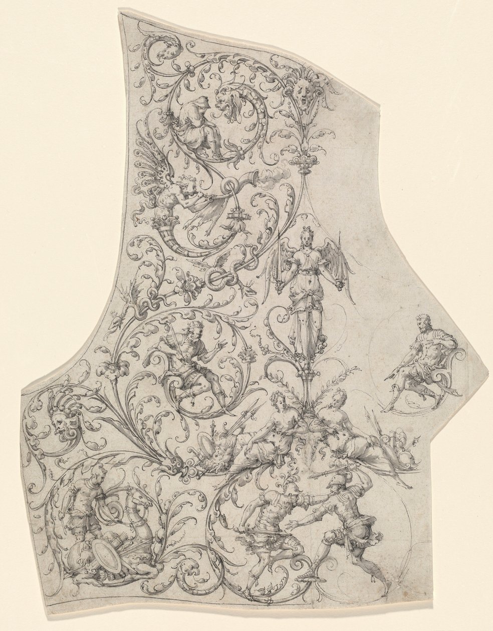 La plaque arrière d