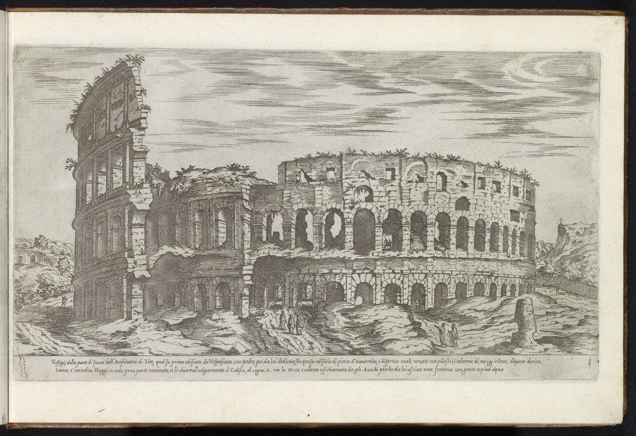 Colisée à Rome - Etienne Duperac