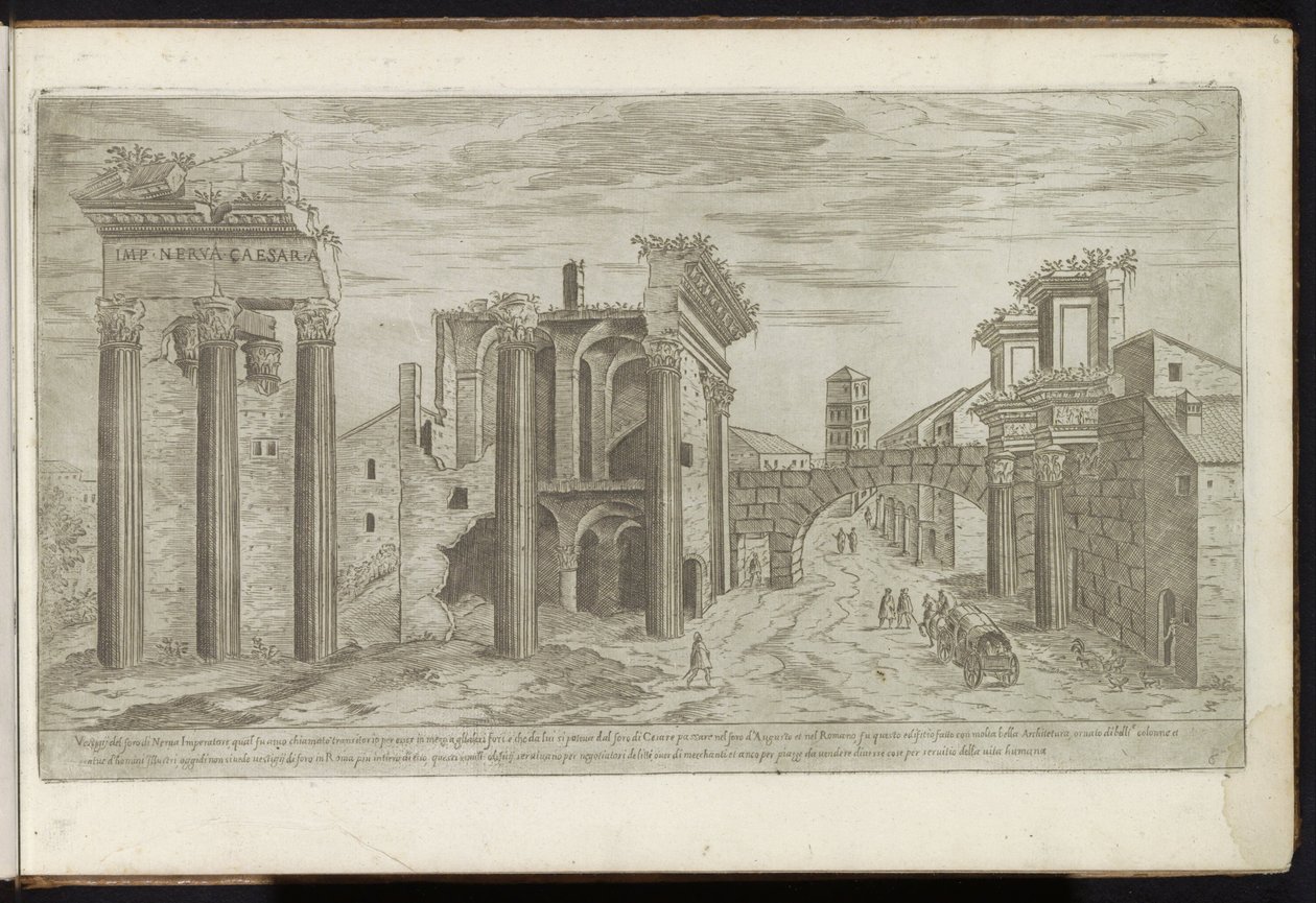 Ruines sur le Forum de Nerva - Etienne Duperac