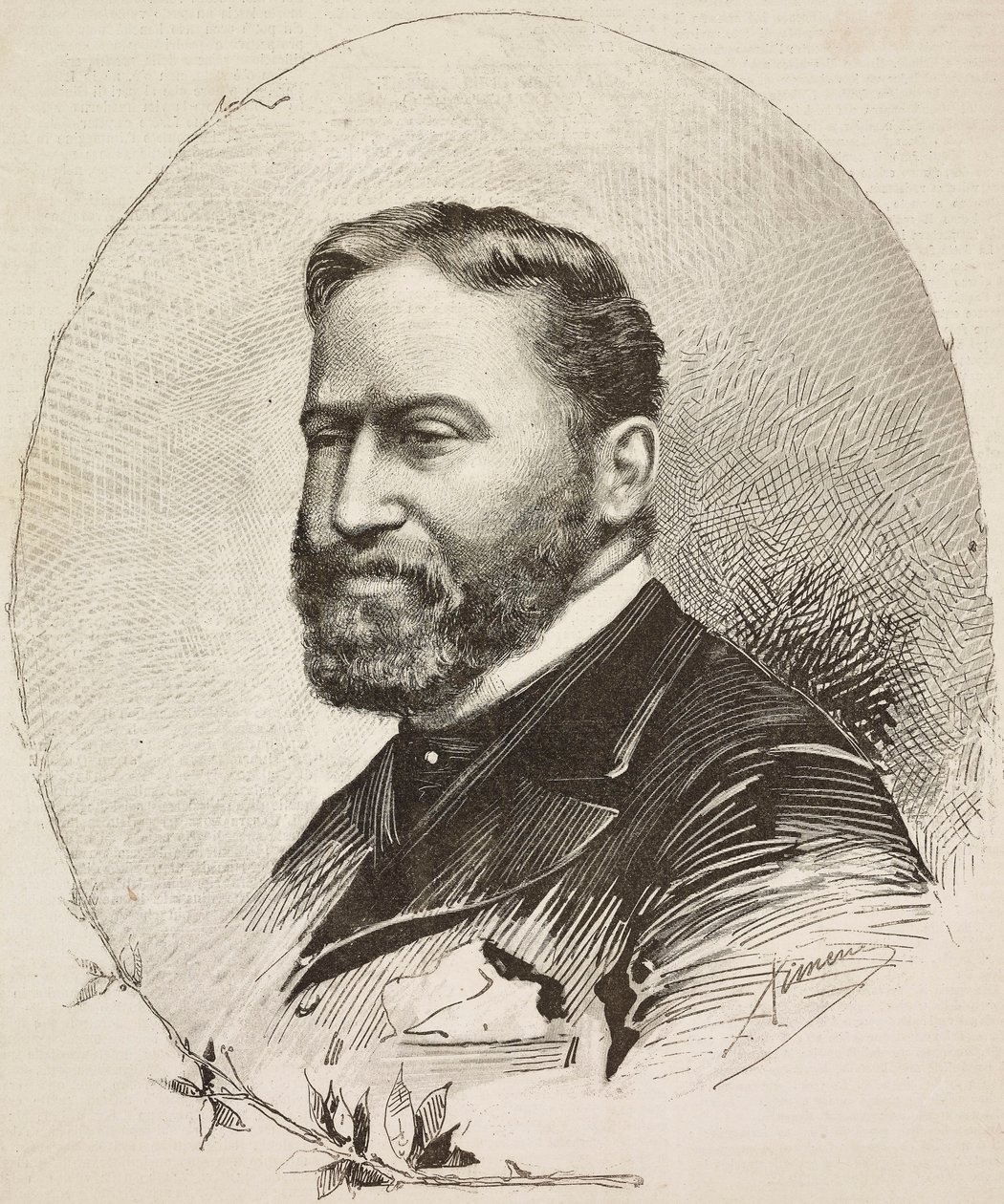 Portrait de Giuseppe De Nittis (1846-1884) - Ettore Ximenes