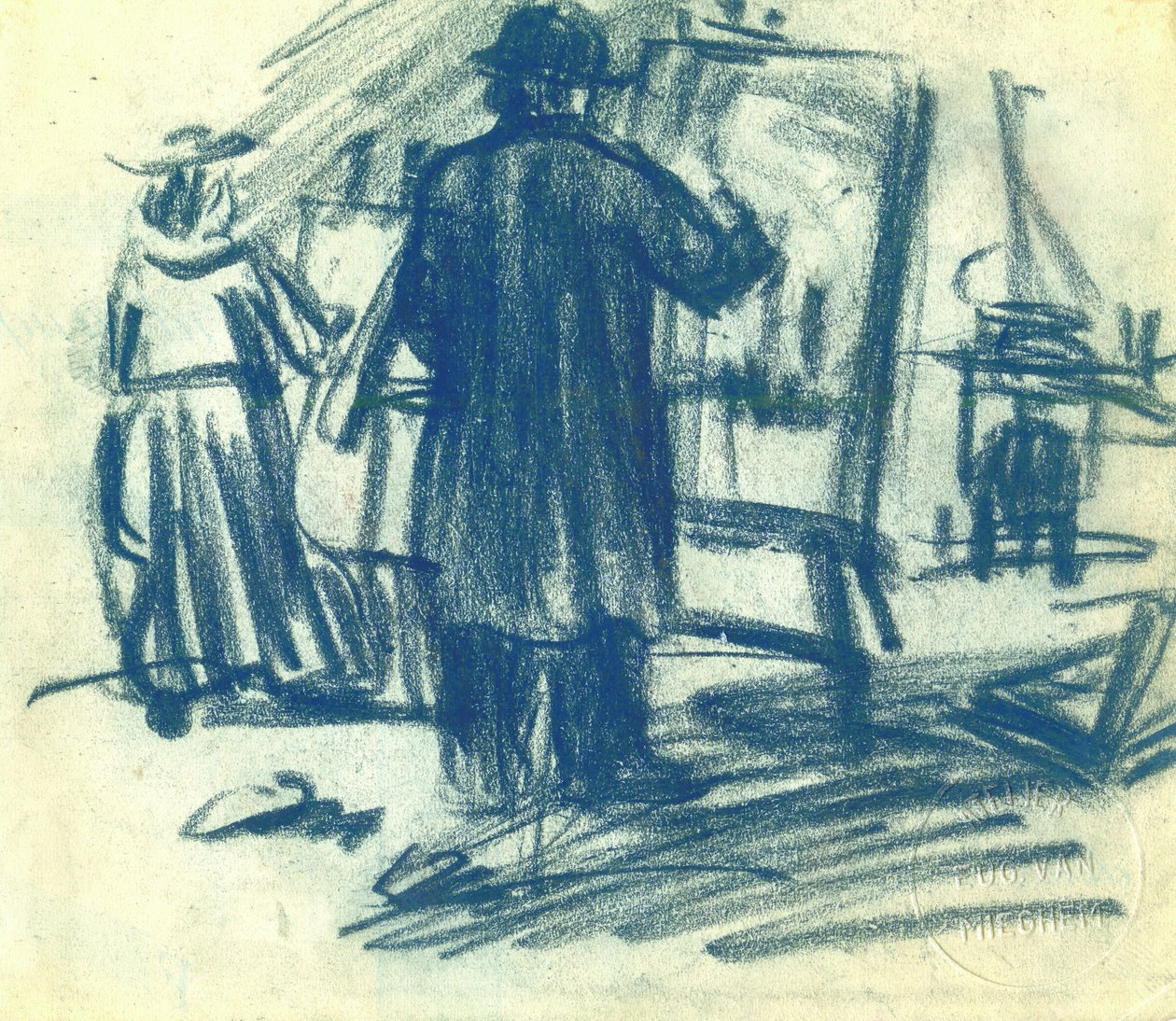Der Maler René Bosiers - Eugeen van Mieghem