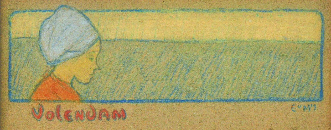 Volendam Postkarte - Eugeen van Mieghem