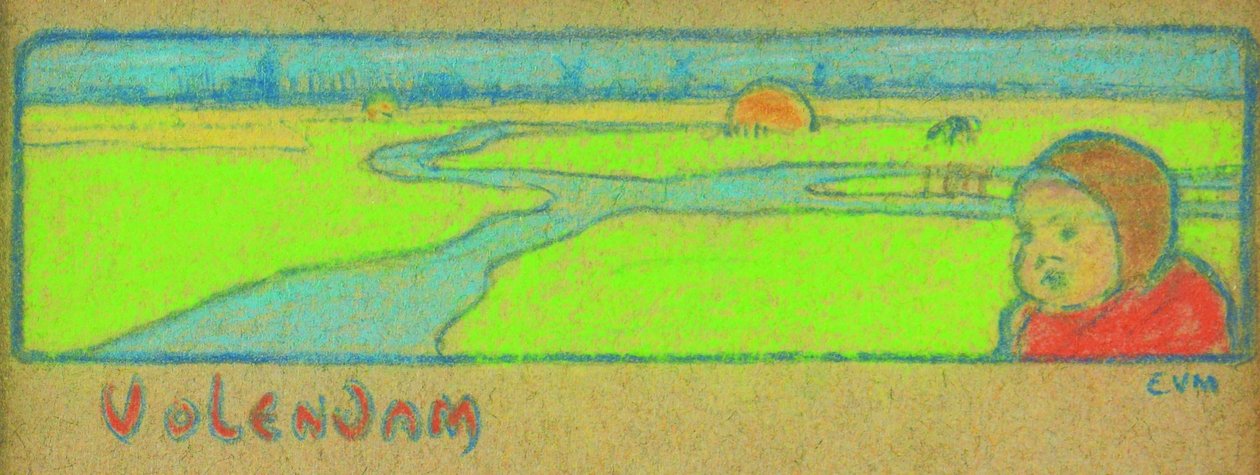 Volendam Postkarte - Eugeen van Mieghem