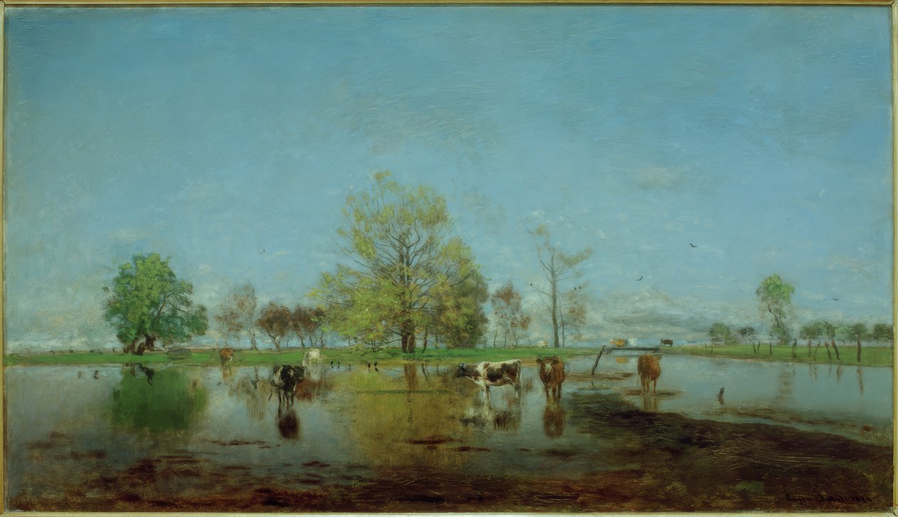 Paysage hollandais - Eugen Jettel