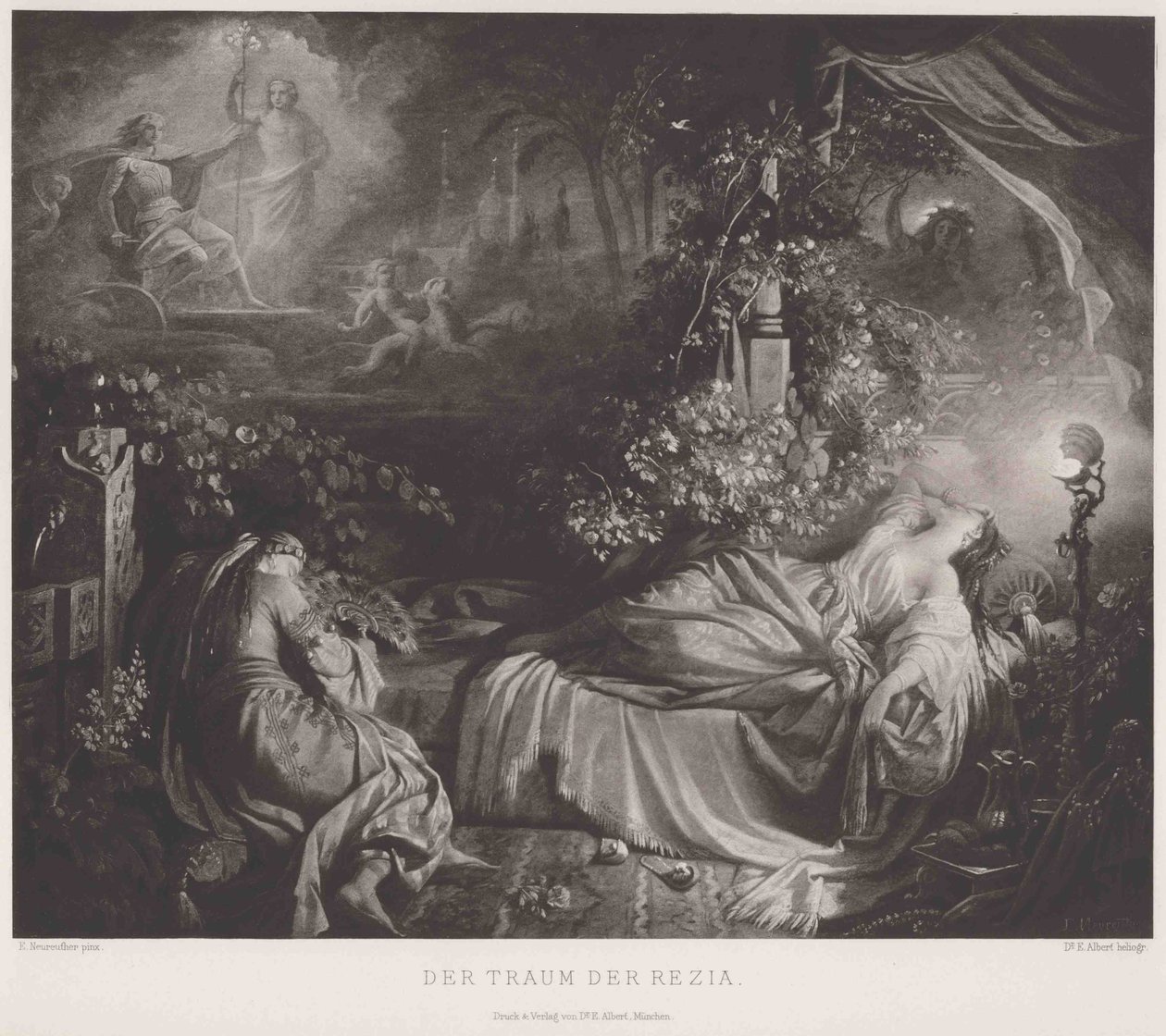Le rêve de Rezia - Eugen Napoleon Neureuther