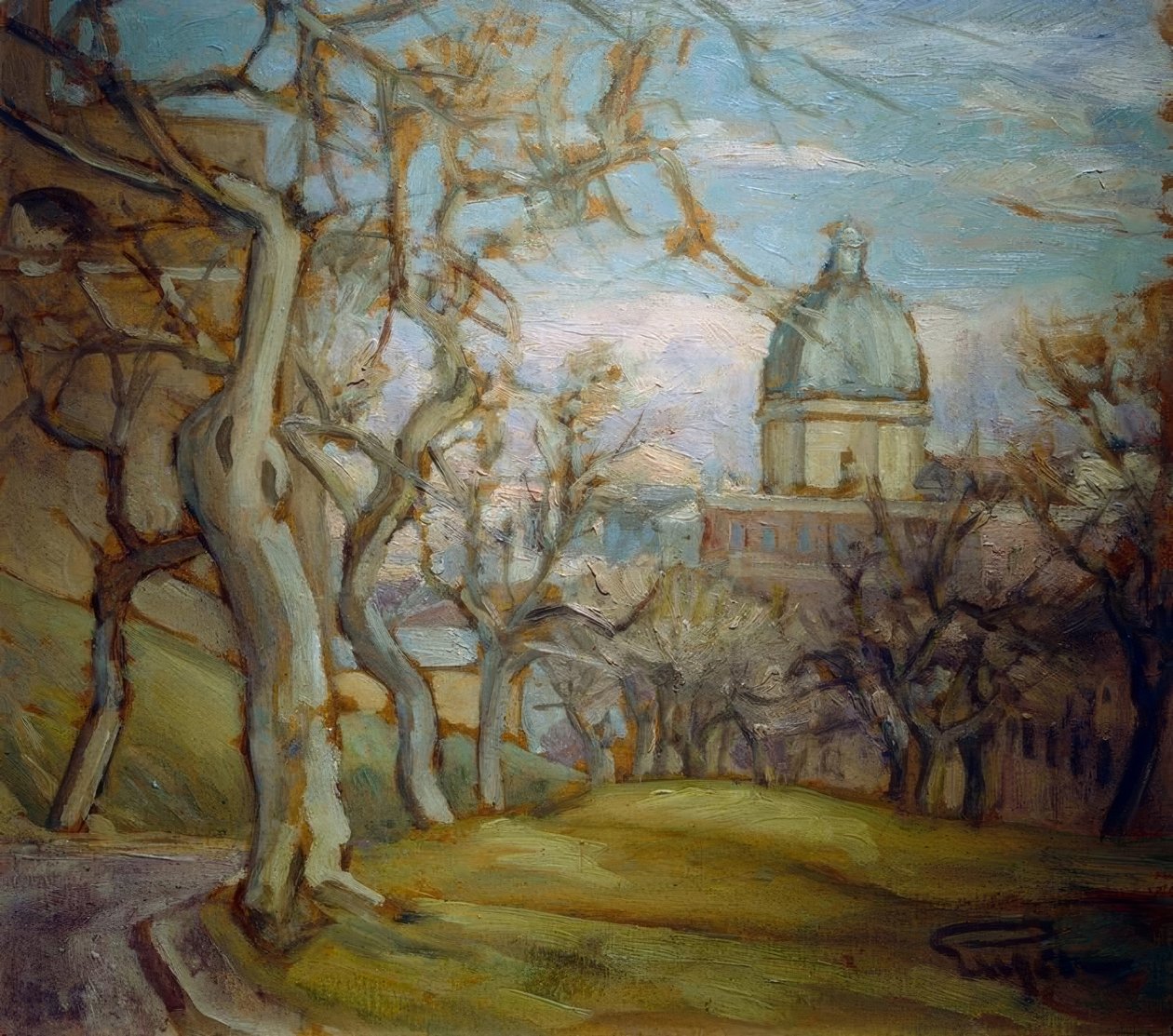 En dessous du Monte Gianicolo - Eugen Prinz von Schweden
