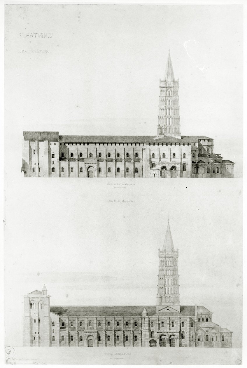 Basilique Saint-Sernin, Toulouse - Eugene Emmanuel Viollet le Duc