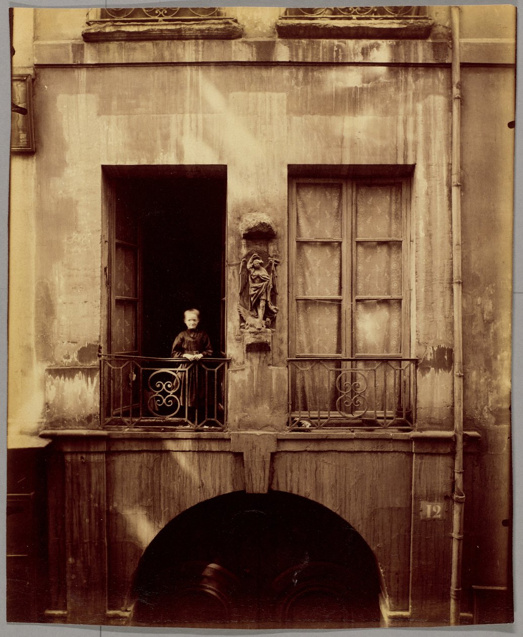 Ancien Collège de Chanac, 12 rue de Bièvre - Eugène Atget