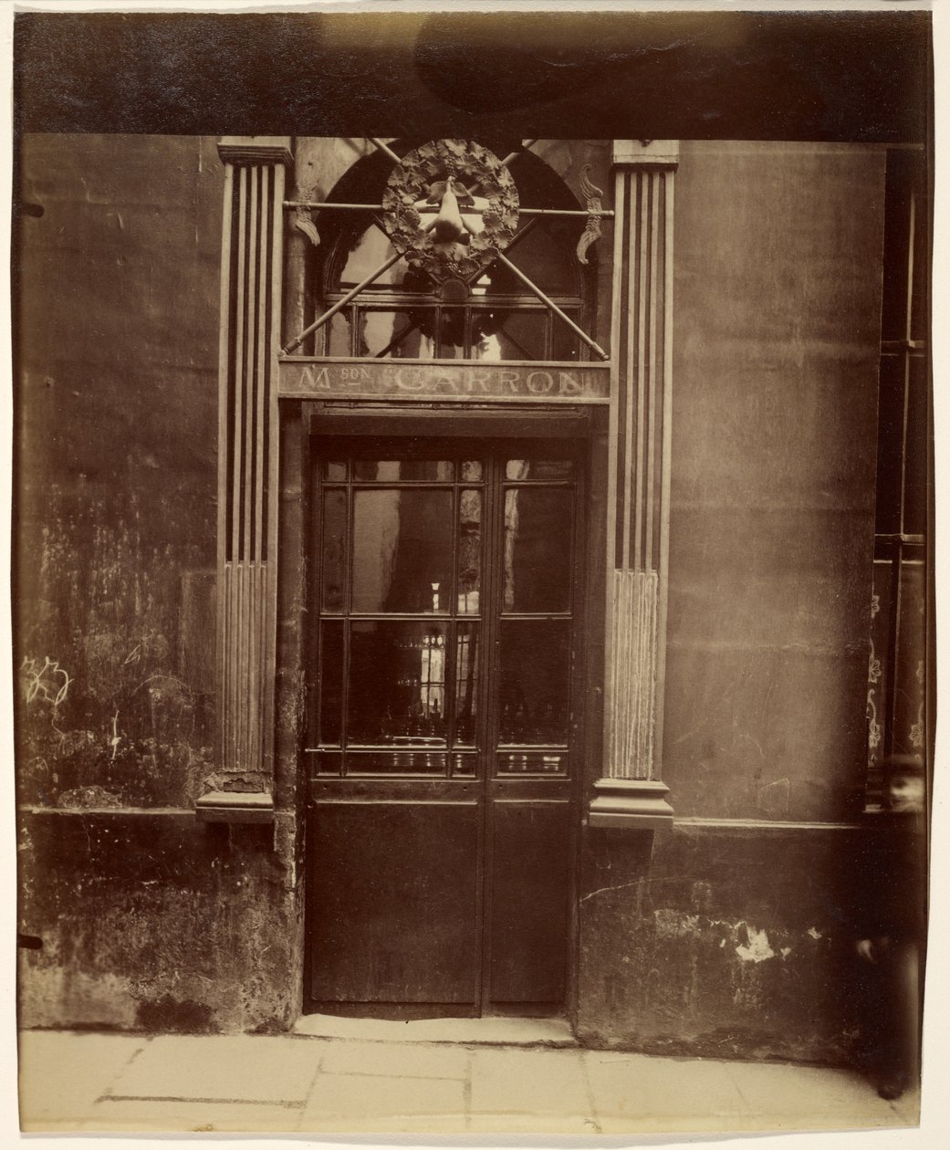 Enseigne Rue Notre-Dame de Bonne Nouvelle - Eugène Atget