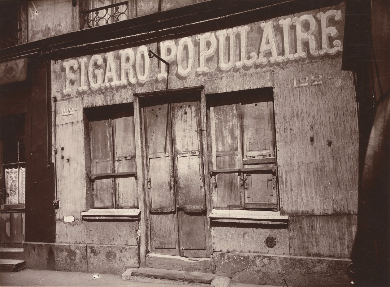 Le Figaro populaire, 122 boulevard de la Villette (façade d