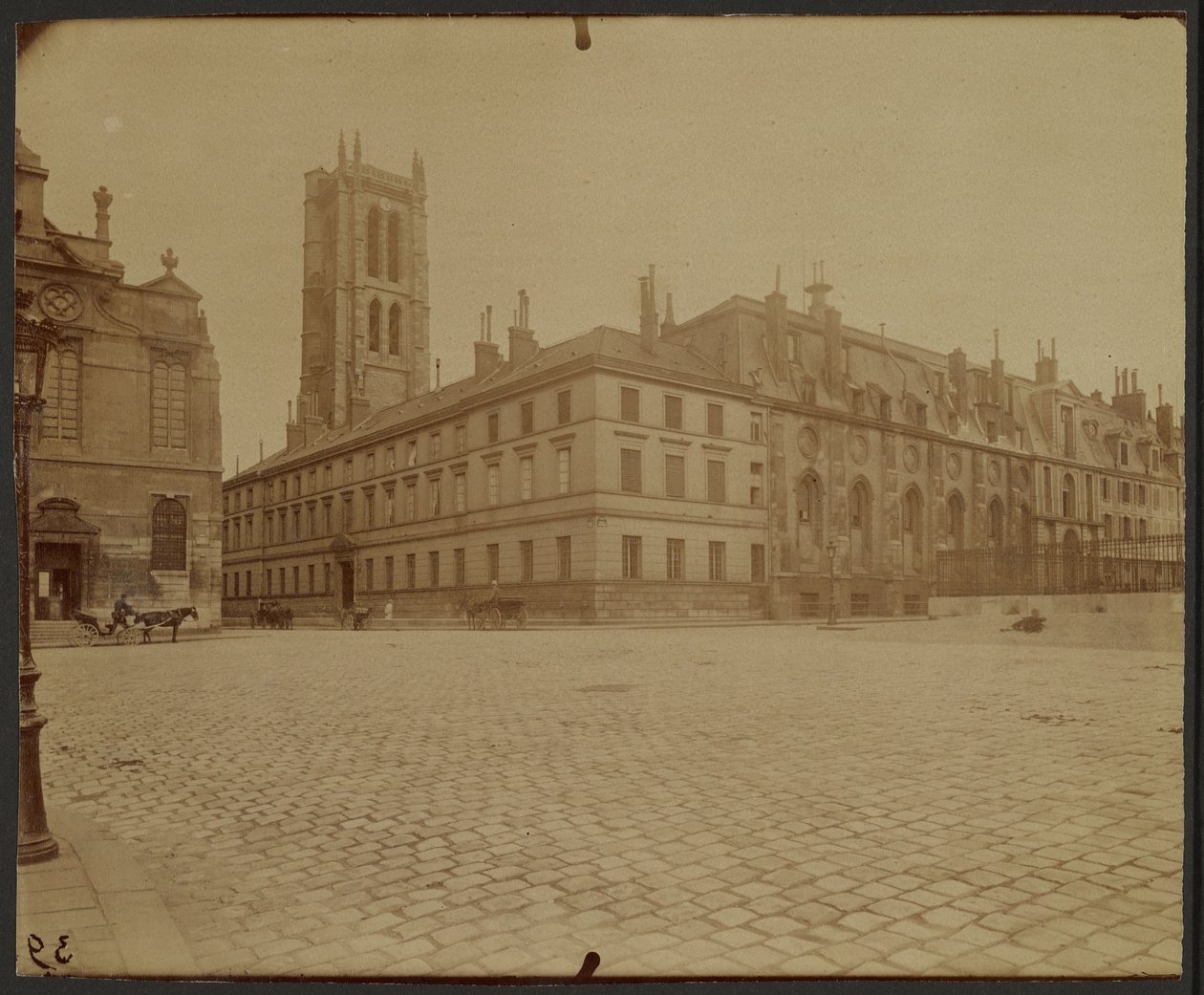 Lycée Henri IV, rue Clovis, 23 - Eugène Atget