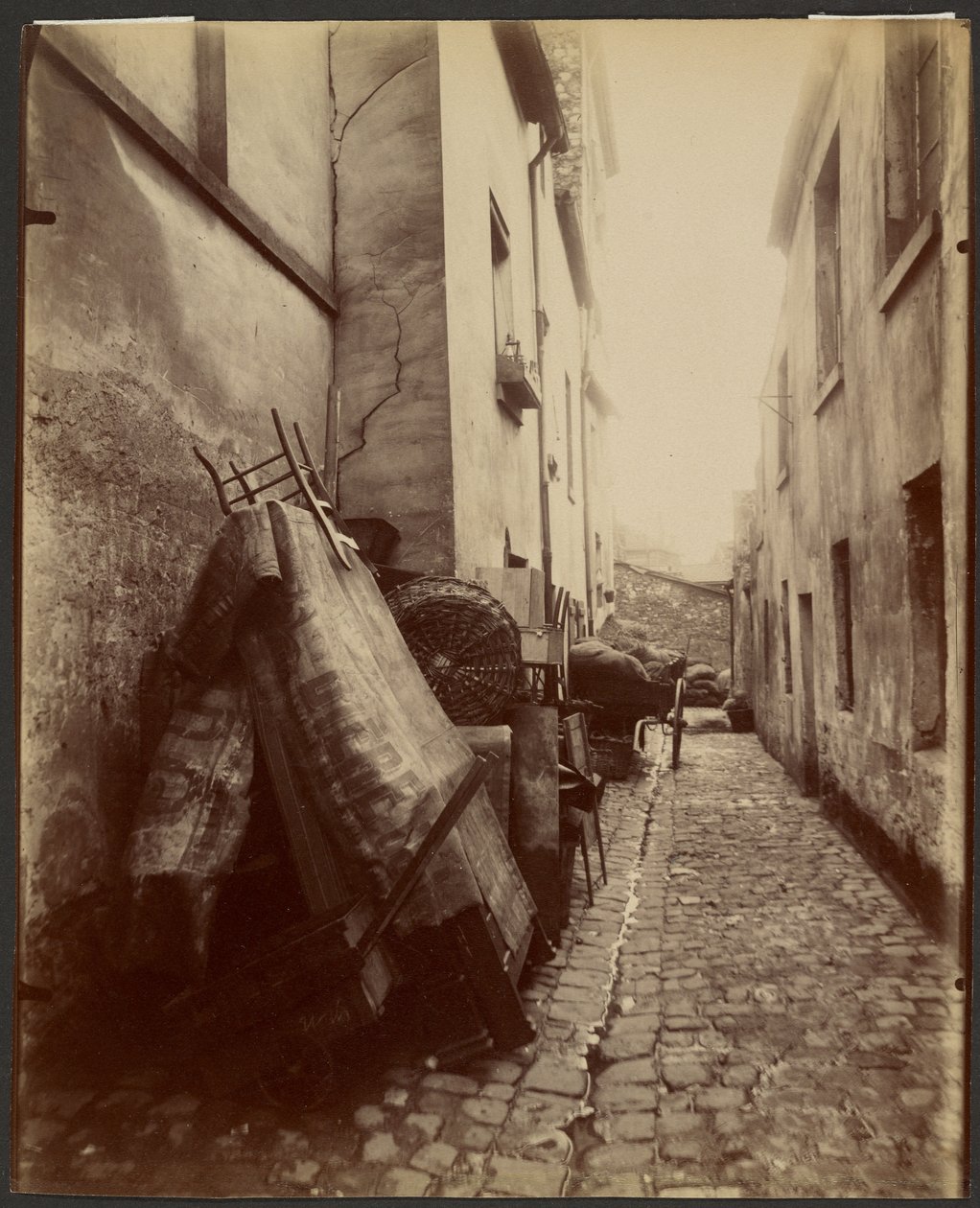 Un coin de la Cité Doré, boulevard de la Gare - Eugène Atget