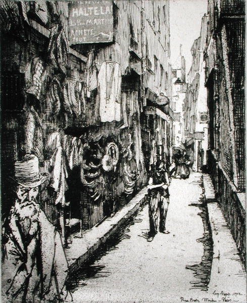 Rue parisienne, de 