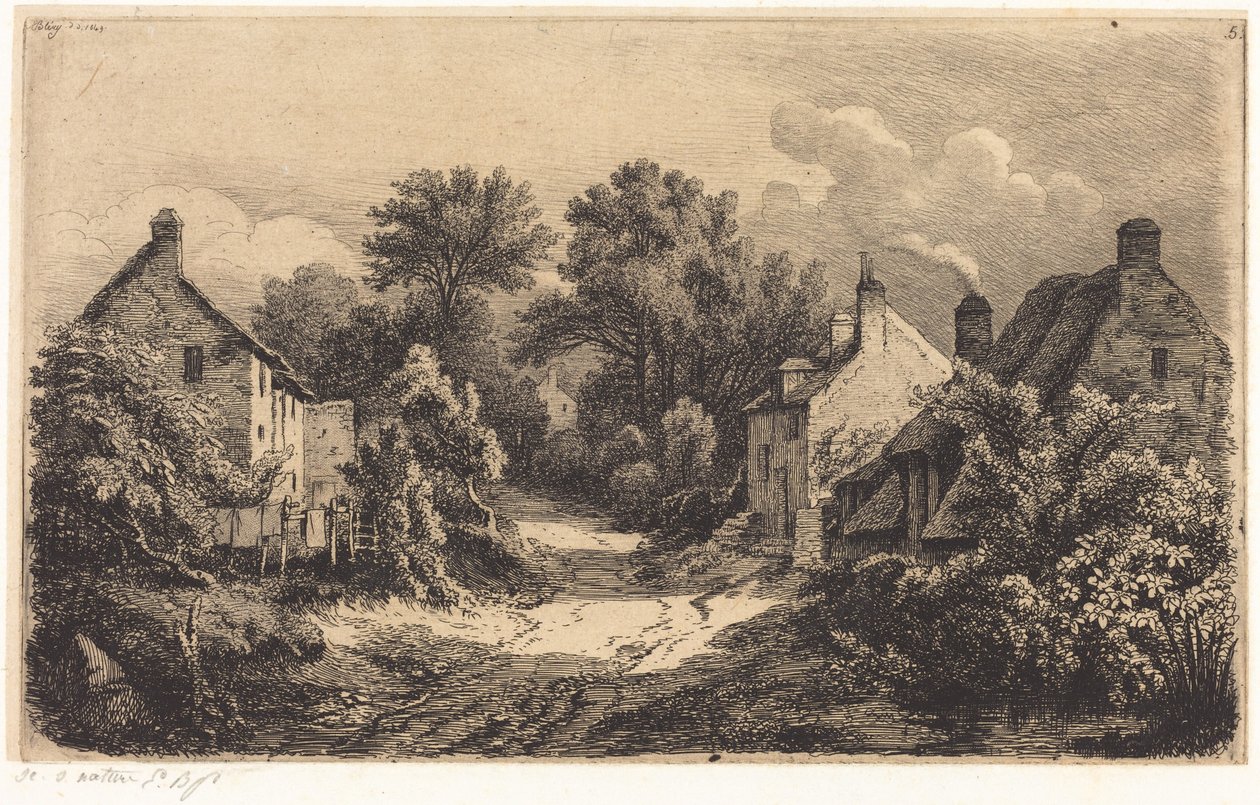 Le chemin de Garens - Eugene Bléry