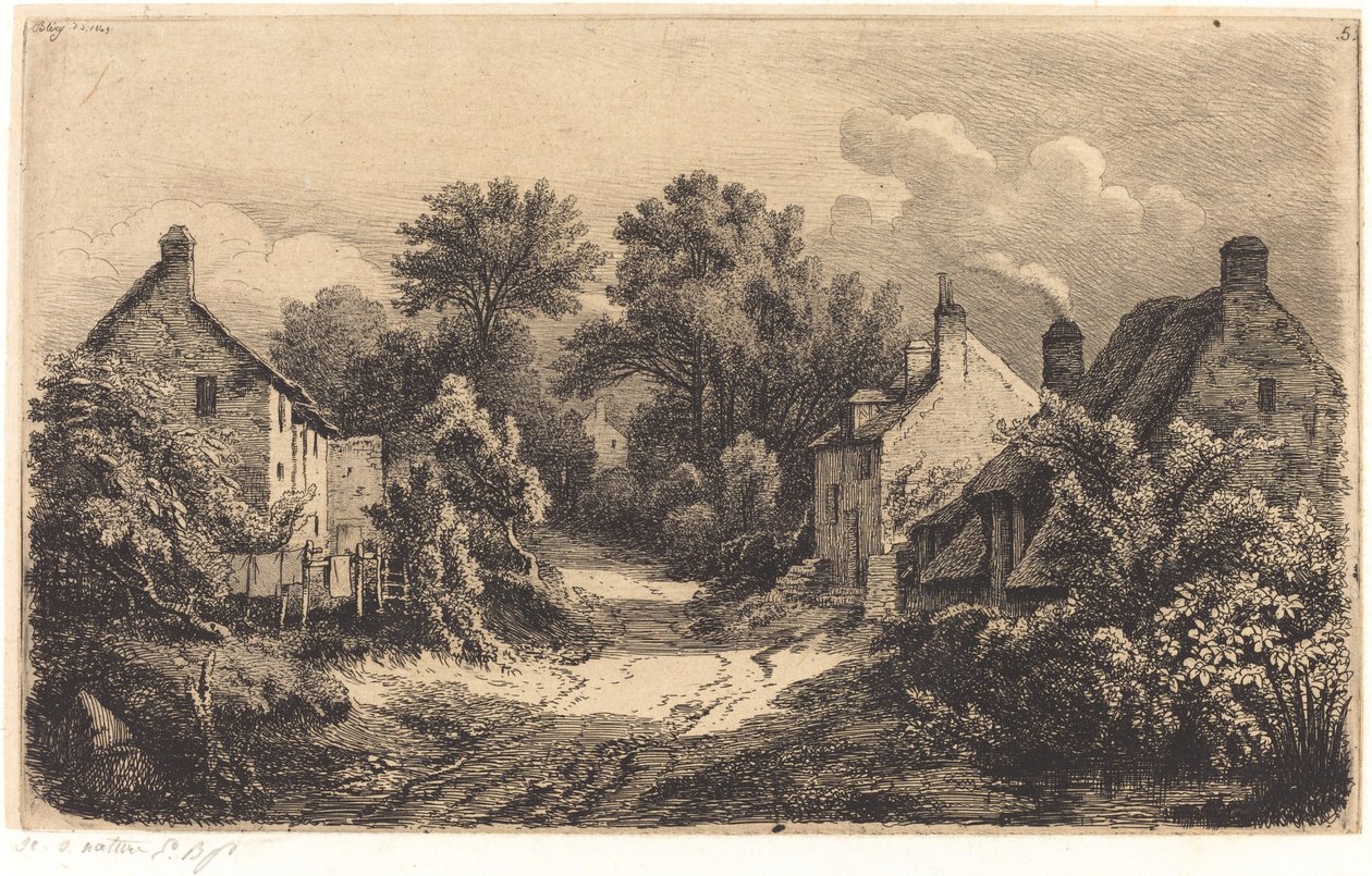 Le chemin de Garens - Eugene Bléry