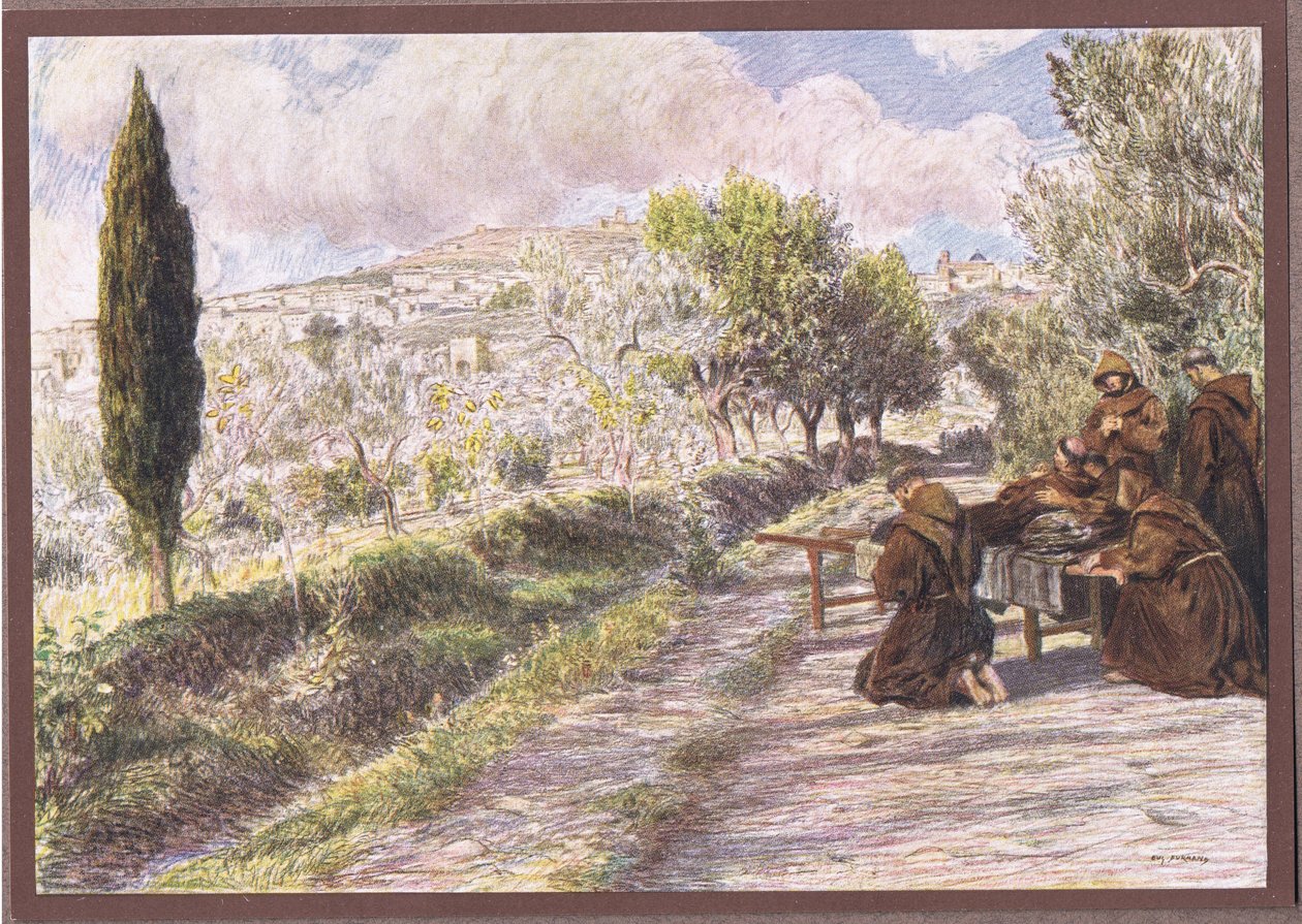 Saint François bénit la ville d
