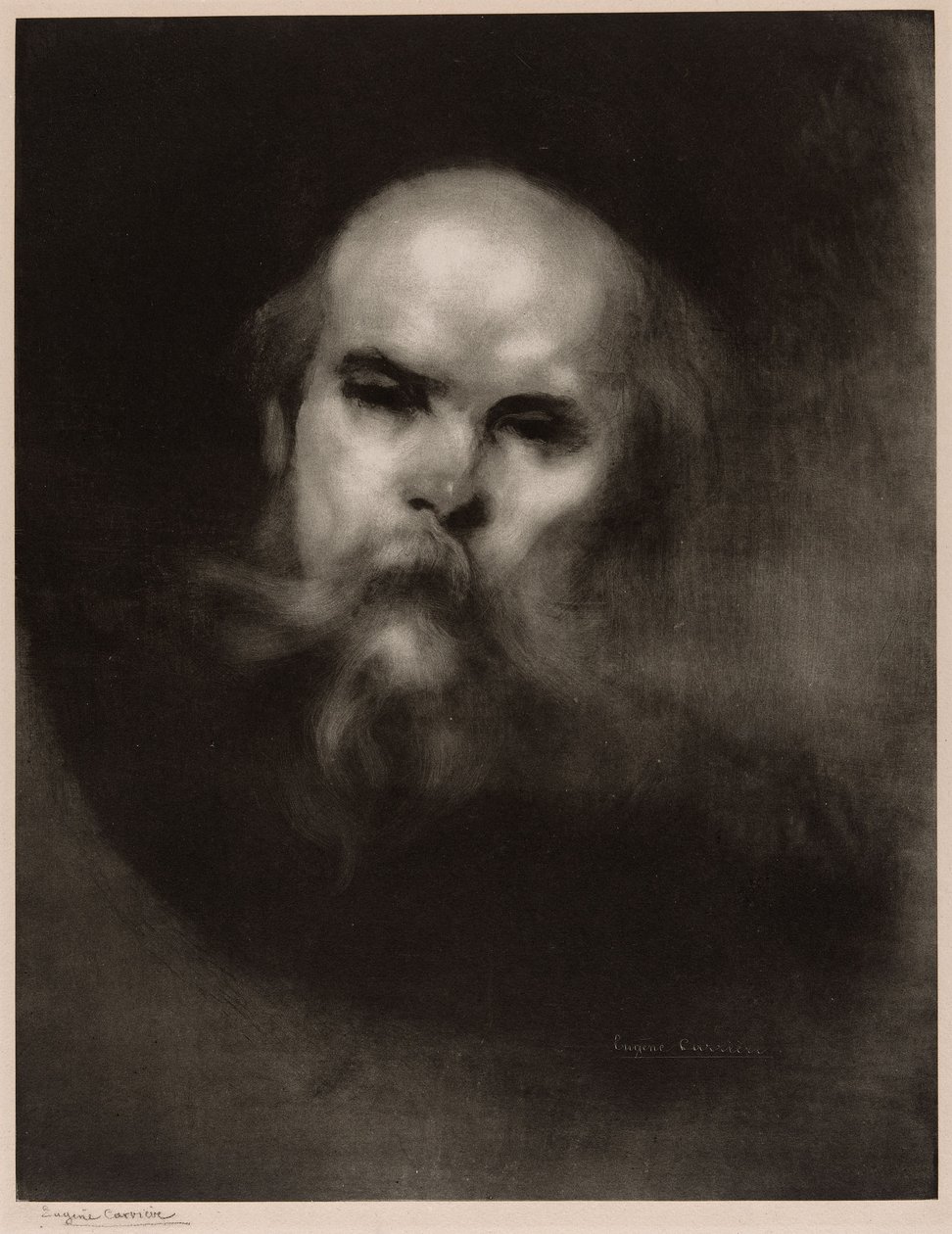 Portrait de Paul Verlaine - Eugène Carrière