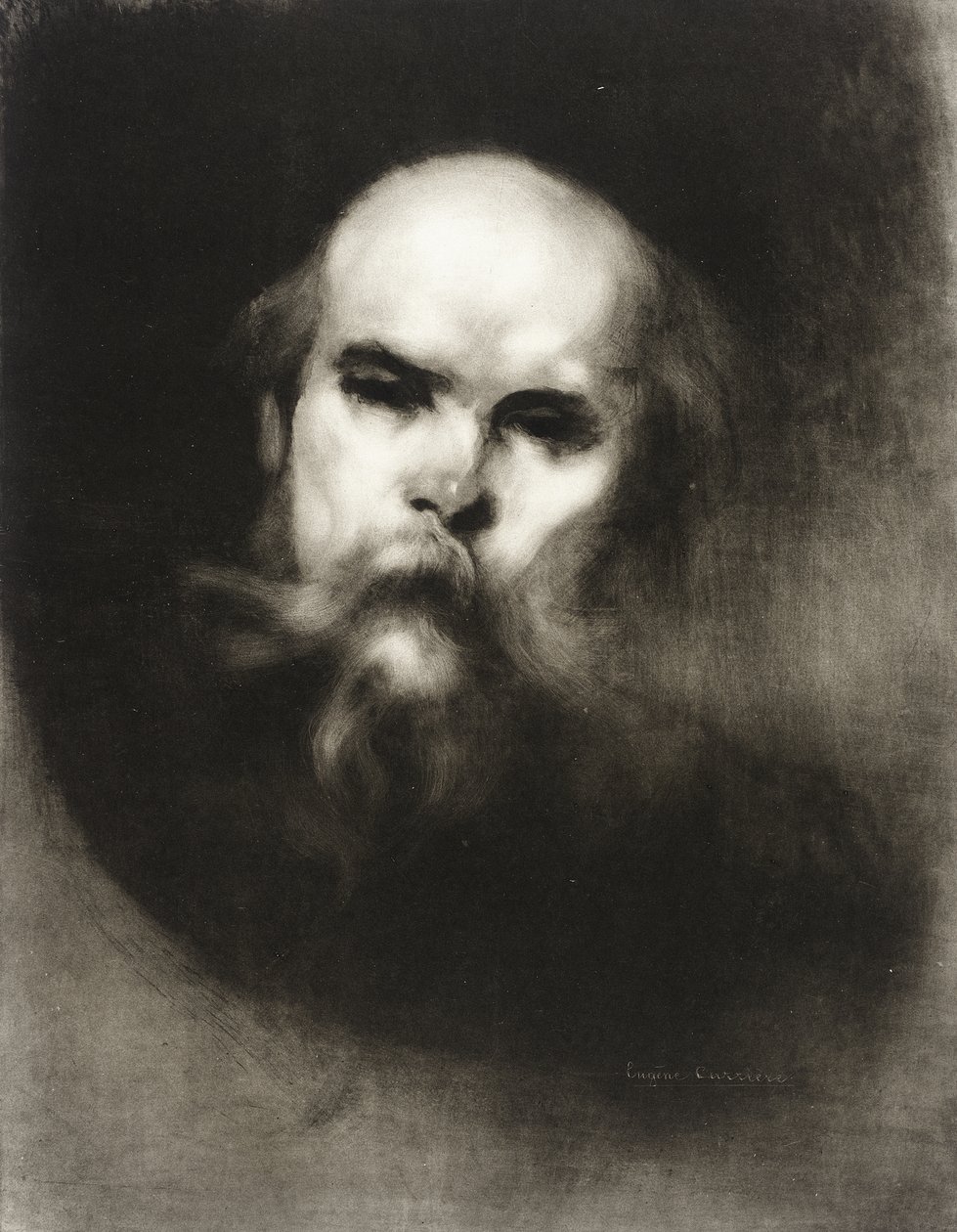Portrait de Paul Verlaine - Eugène Carrière