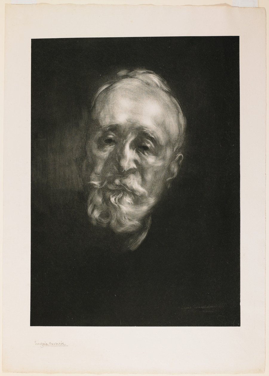 Puvis de Chavannes (Deuxième planche) - Eugène Carrière