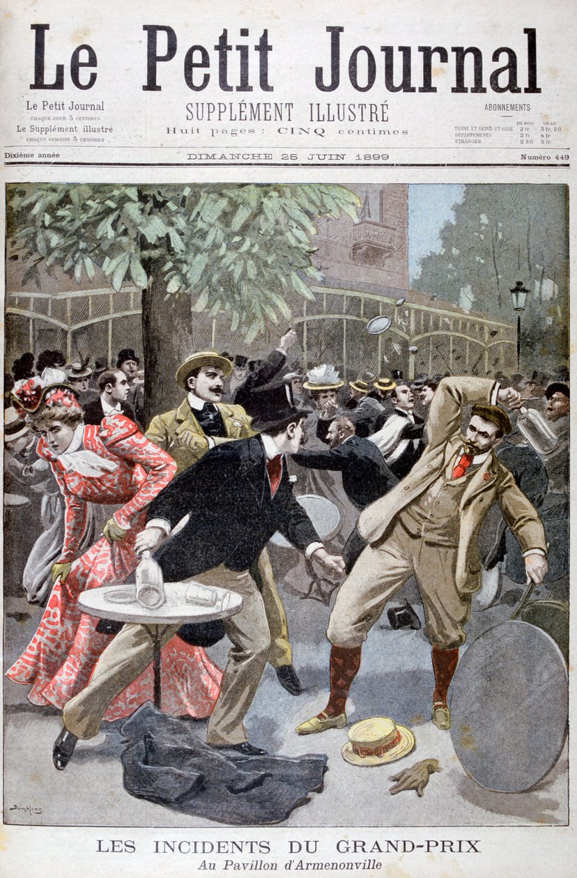 Incident au Grand Prix, Pavillon d