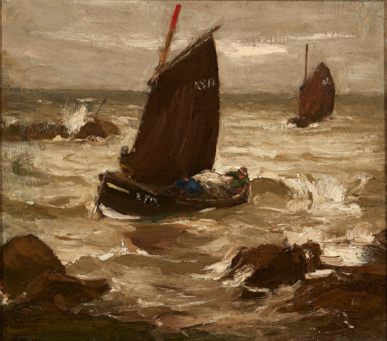 Course le long de la côte - Eugene Dekkert