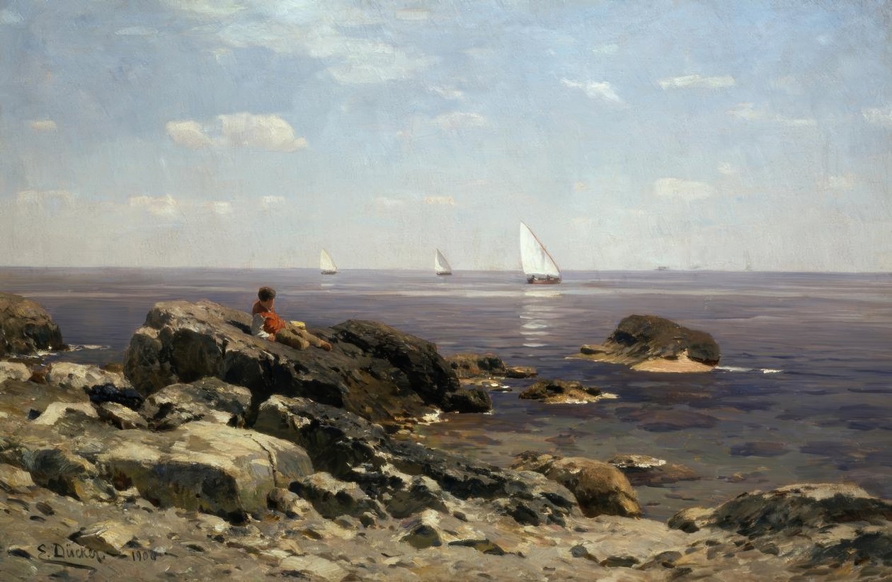 E. Dücker, Près de l